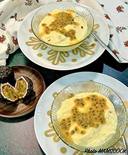 Mousses légères aux fruits de la passion