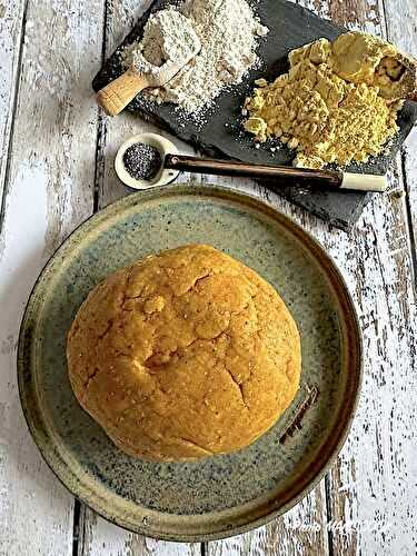 Pâte à tarte veggie, IG bas, farine de lupin et farine de blé T150