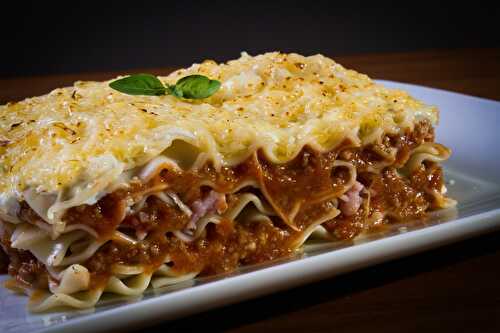 Recette de lasagnes végétariennes
