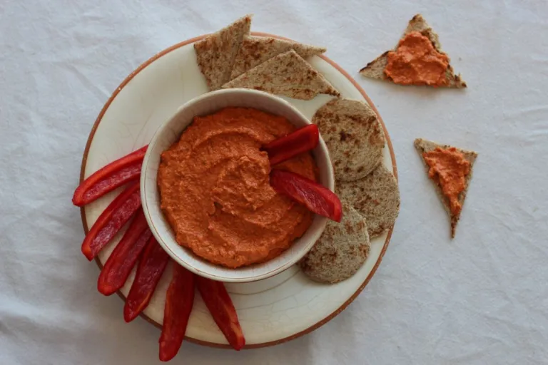 Muhammara - Crème de poivrons rouges (Recette syrienne)