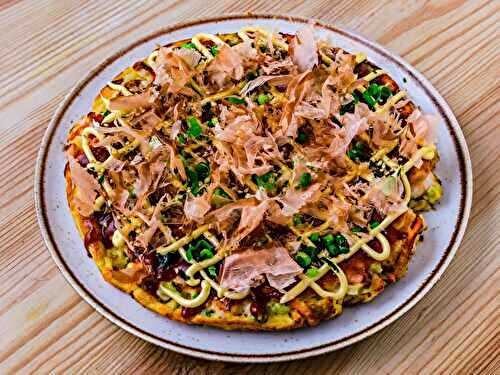 Authentique Okonomiyaki Japonais