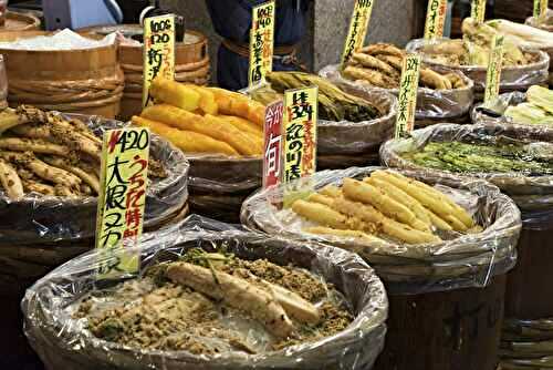 Les Tsukemono ou Pickles Japonais, qu’est-ce que c’est ?