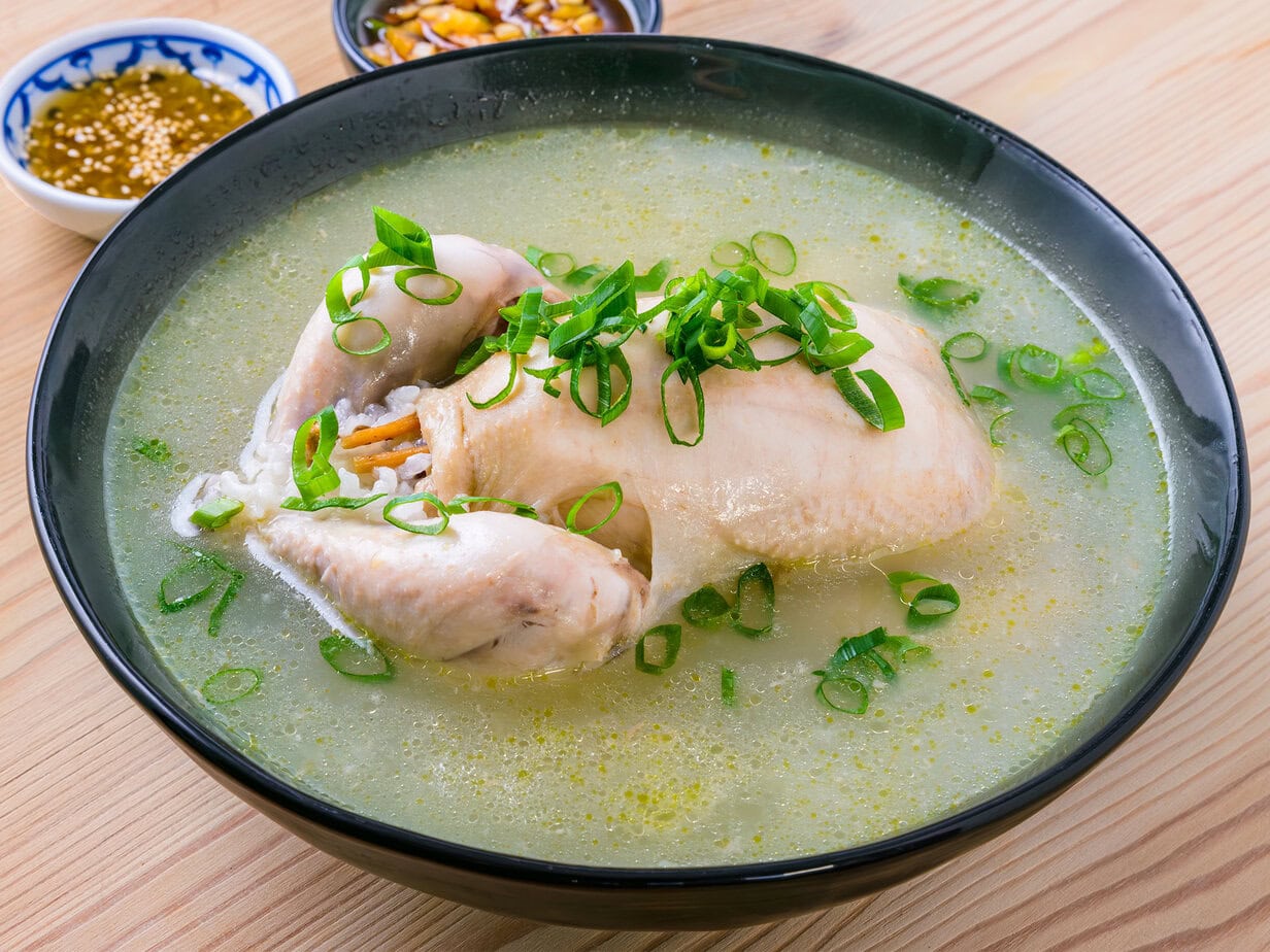 Authentique Samgyetang - Soupe de poulet au Ginseng