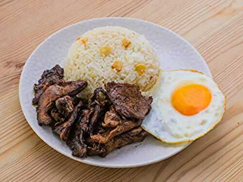 Authentique Tapsilog Philippin