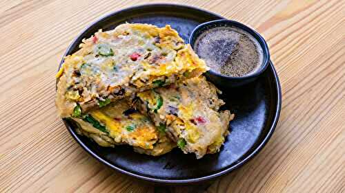Authentiques Pajeon - Crêpes coréennes aux ciboules