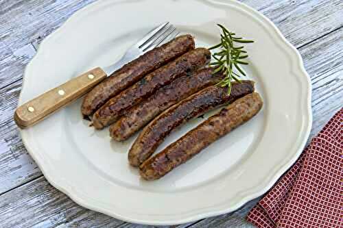 Chipolatas au air fryer
