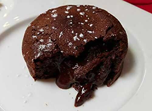 Fondant au chocolat au air fryer