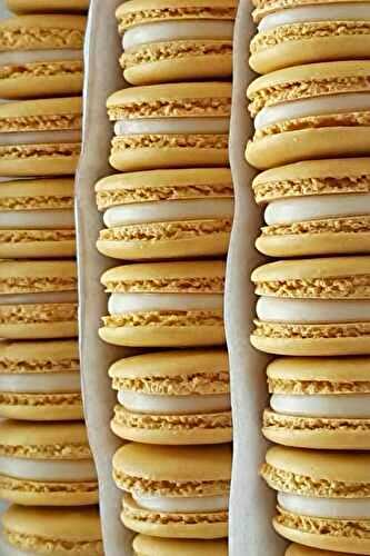 Macarons sans lactose à la crème au citron (sans gluten)