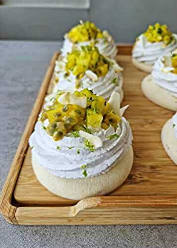 Pavlova vegan (sans gluten)