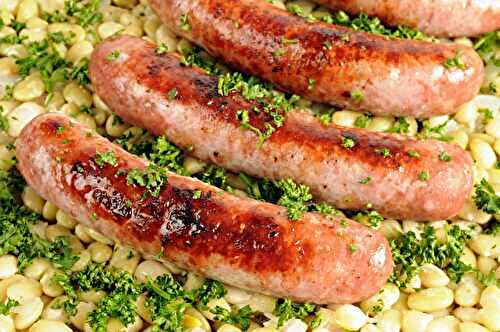 Saucisse de Toulouse au air fryer