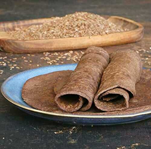 Wraps aux graines de lin (keto)