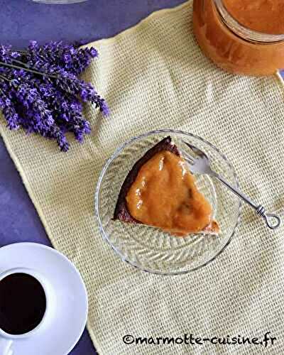 Gâteau grec à la ricotta et coulis d’abricot à la lavande (Un fruit, trois recettes) 