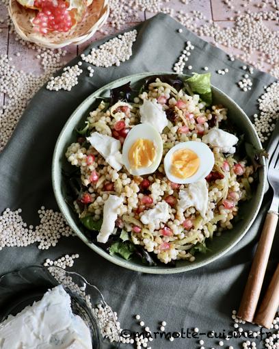 Salade de pâtes au fenouil et au gorgonzola 