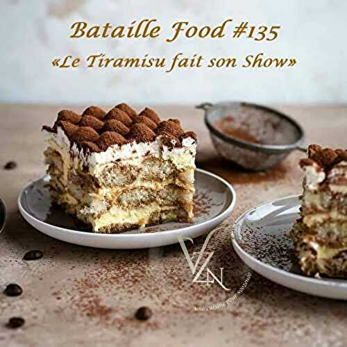 Tiramisu au pamplemousse et à la vanille (Bataille Food #135) 