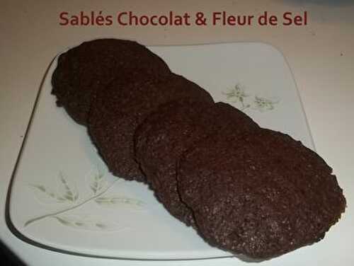 Un Tour en Cusine #265 - Sablés Chocolat & Fleur de Sel