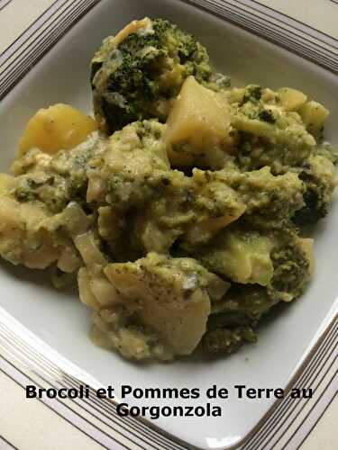 Brocoli et Pommes de Terre au Gorgonzola (Cookeo)
