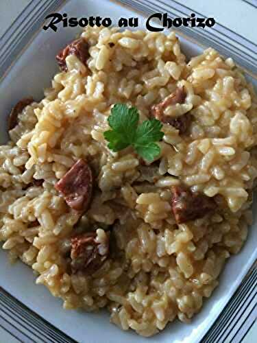 Risotto au Chorizo (Cookeo ou pas)