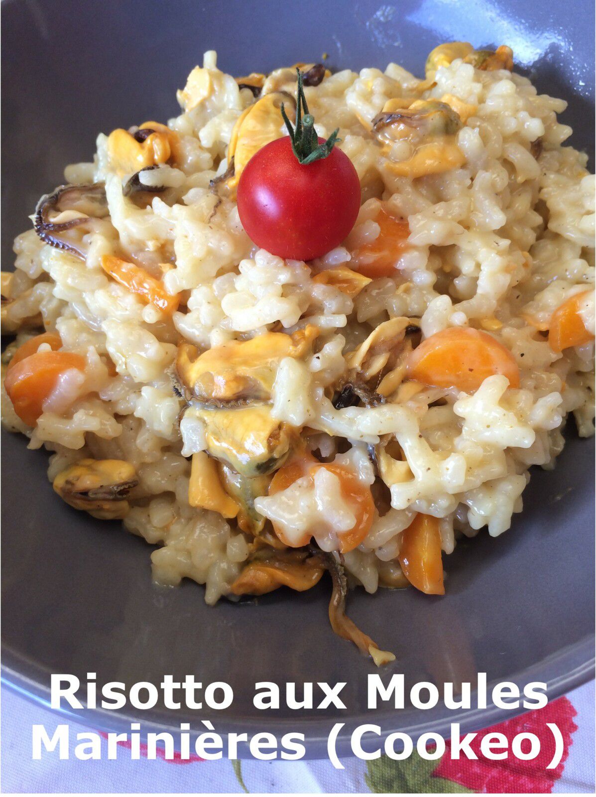 Risotto aux Moules Marinières (Cookeo)