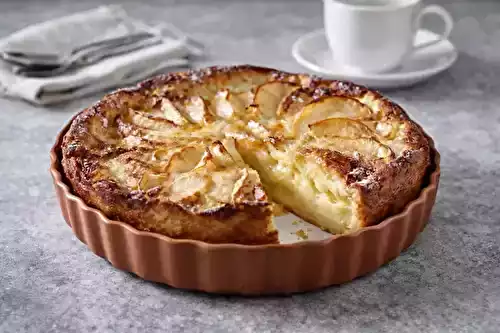 Flan alsacien aux pommes, fondant et gourmand