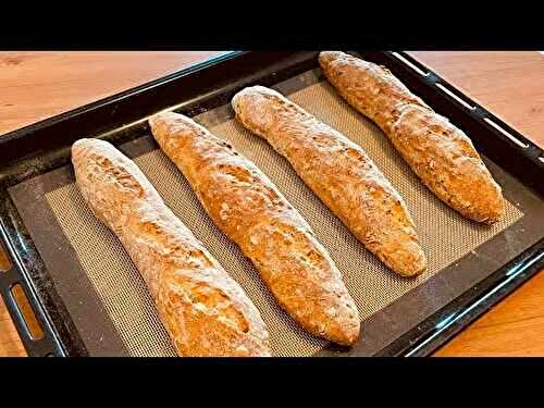 Baguette Maison Aux Céréales - Recette Facile 