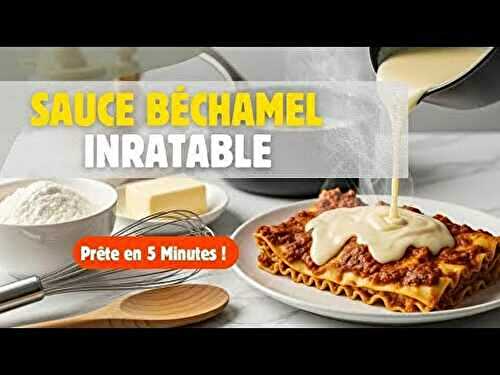 Sauce béchamel crémeuse en 5 minutes – idéale pour gratins et lasagnes
