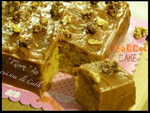 CarrOt-Cake aux Noix Caramélisées ( Défi nOix )