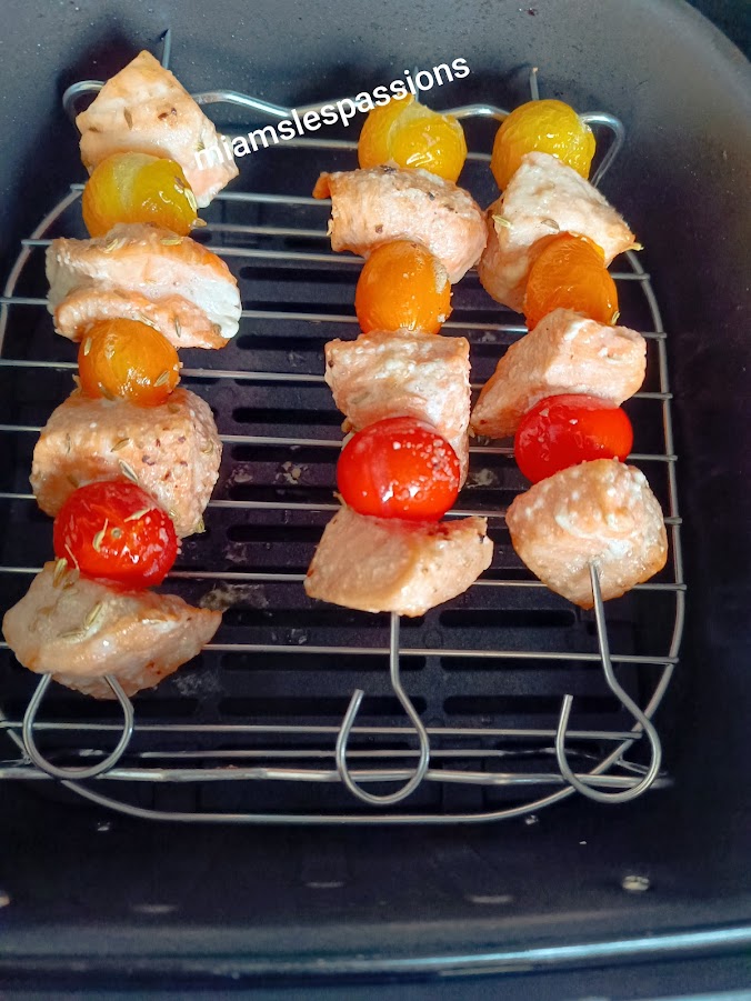 Brochettes de dinde