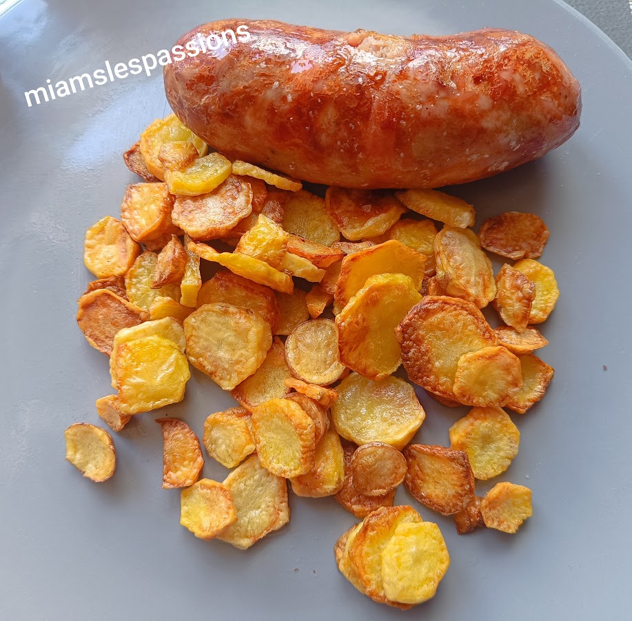 Andouillette pomme de terre sautées