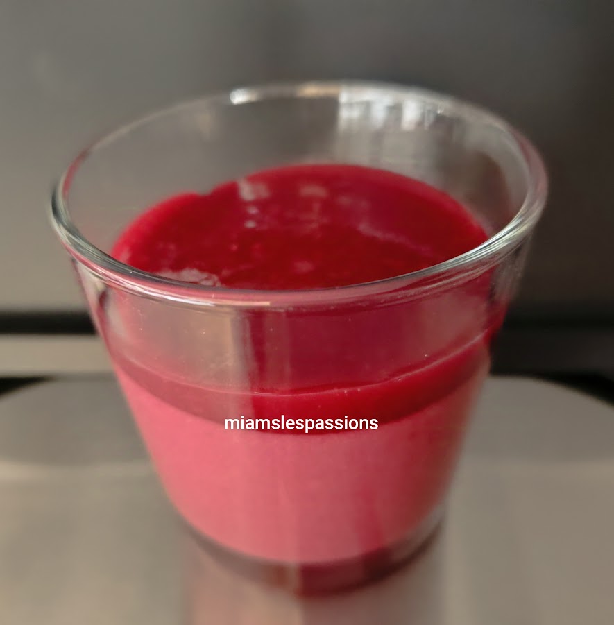 Mousse aux framboises