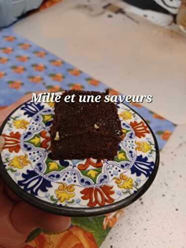 Gâteau fondant au chocolat et potimarron (sans gluten)