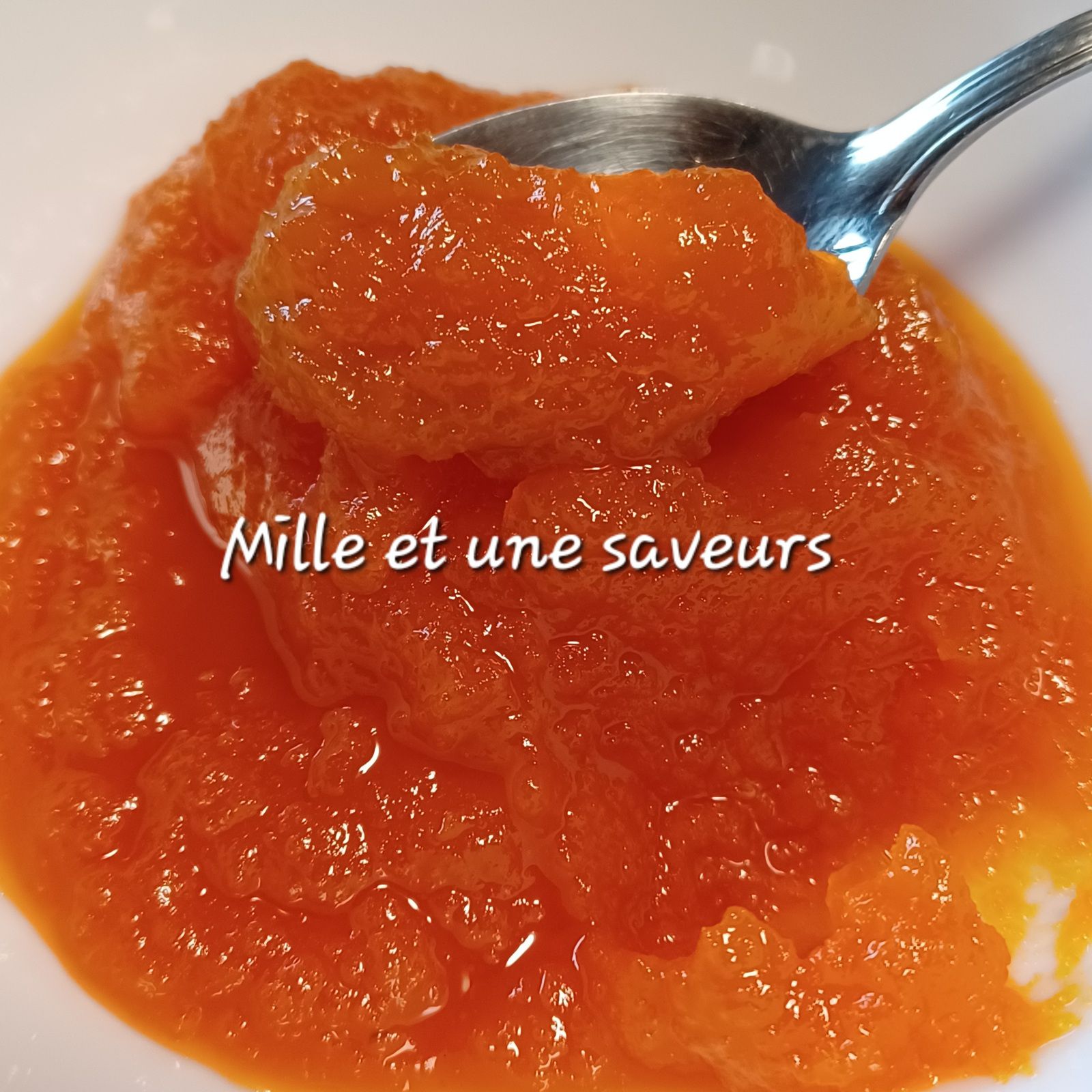 Confiture carotte, citron