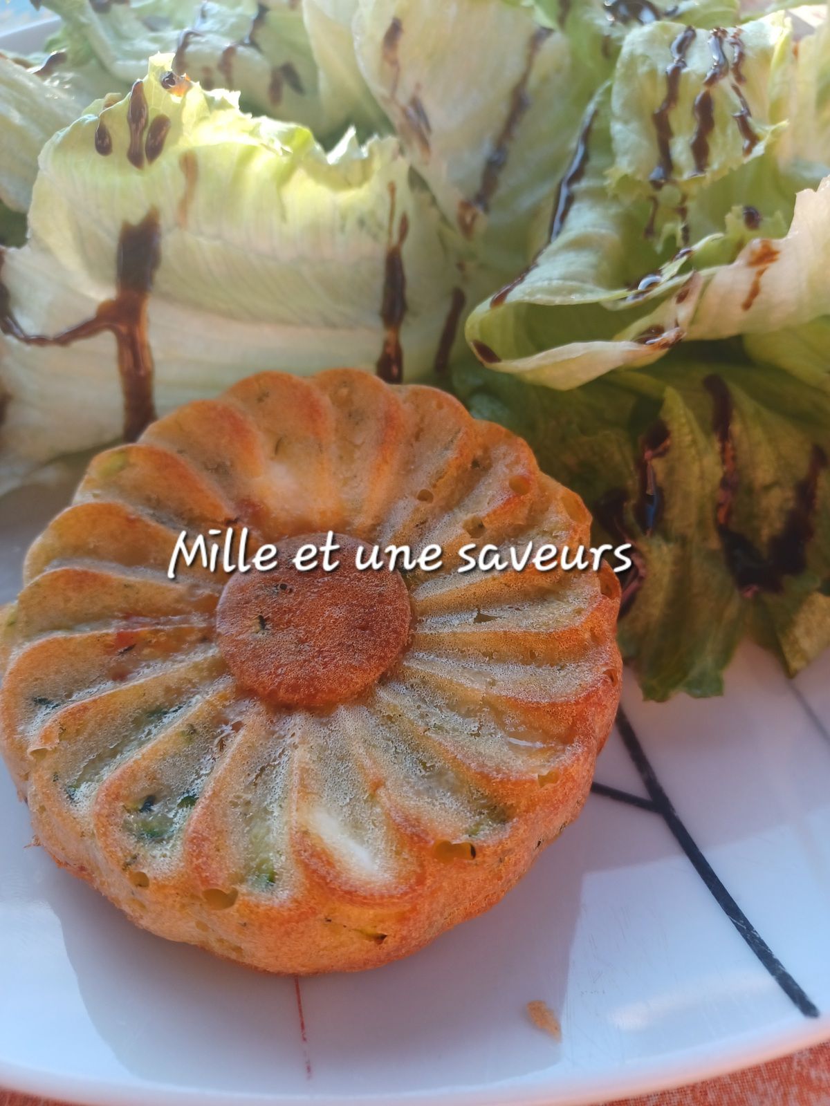 Muffin courgettes féta 