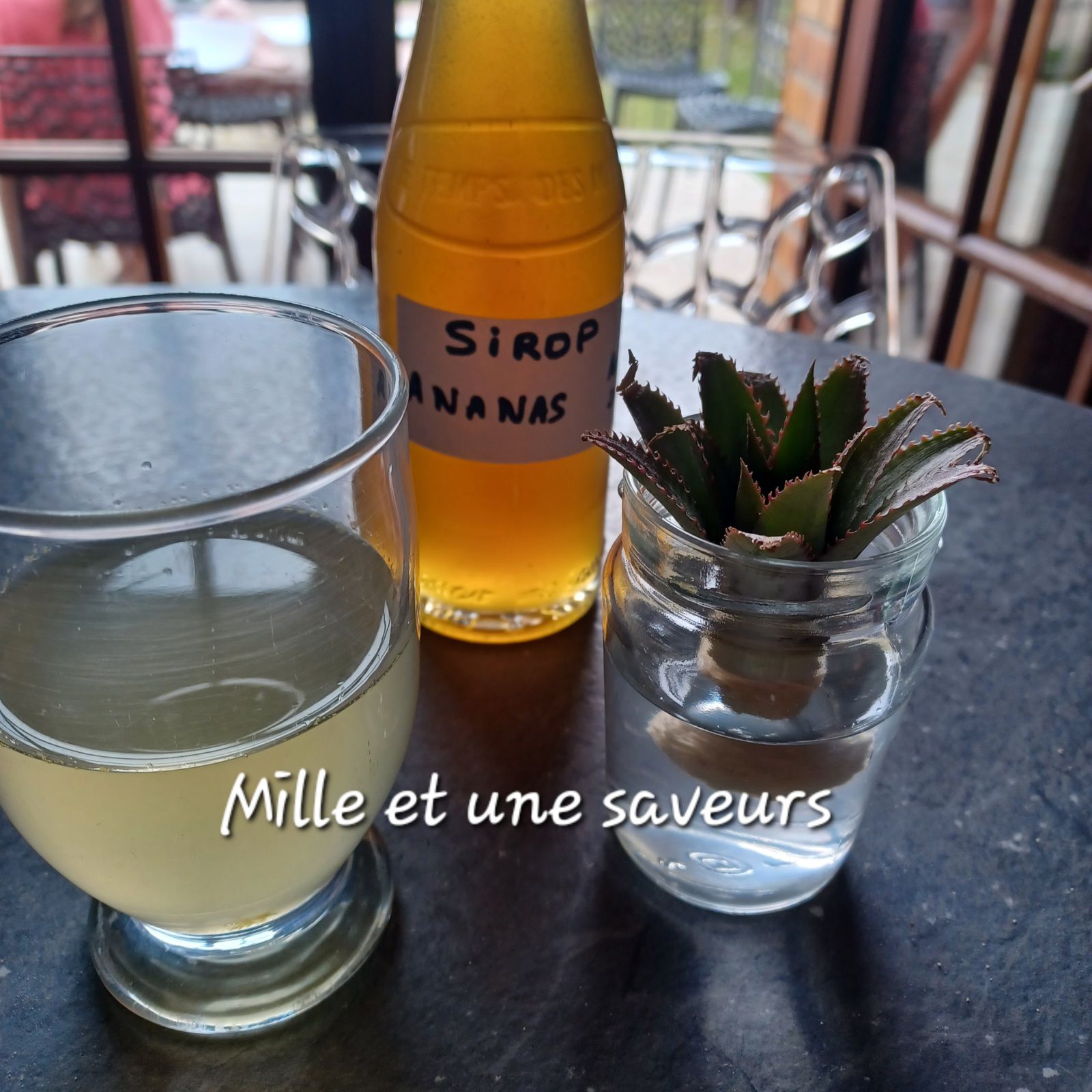 Sirop ananas (épluchures)