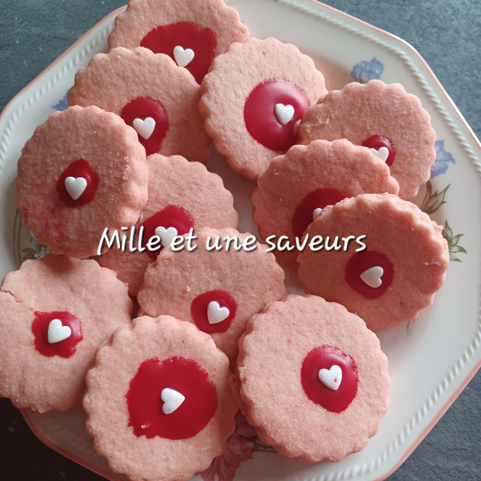 Biscuit rose pour Octobre rose