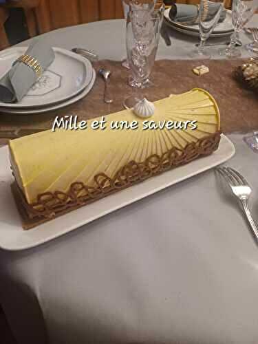  Bûche tout mangue passion