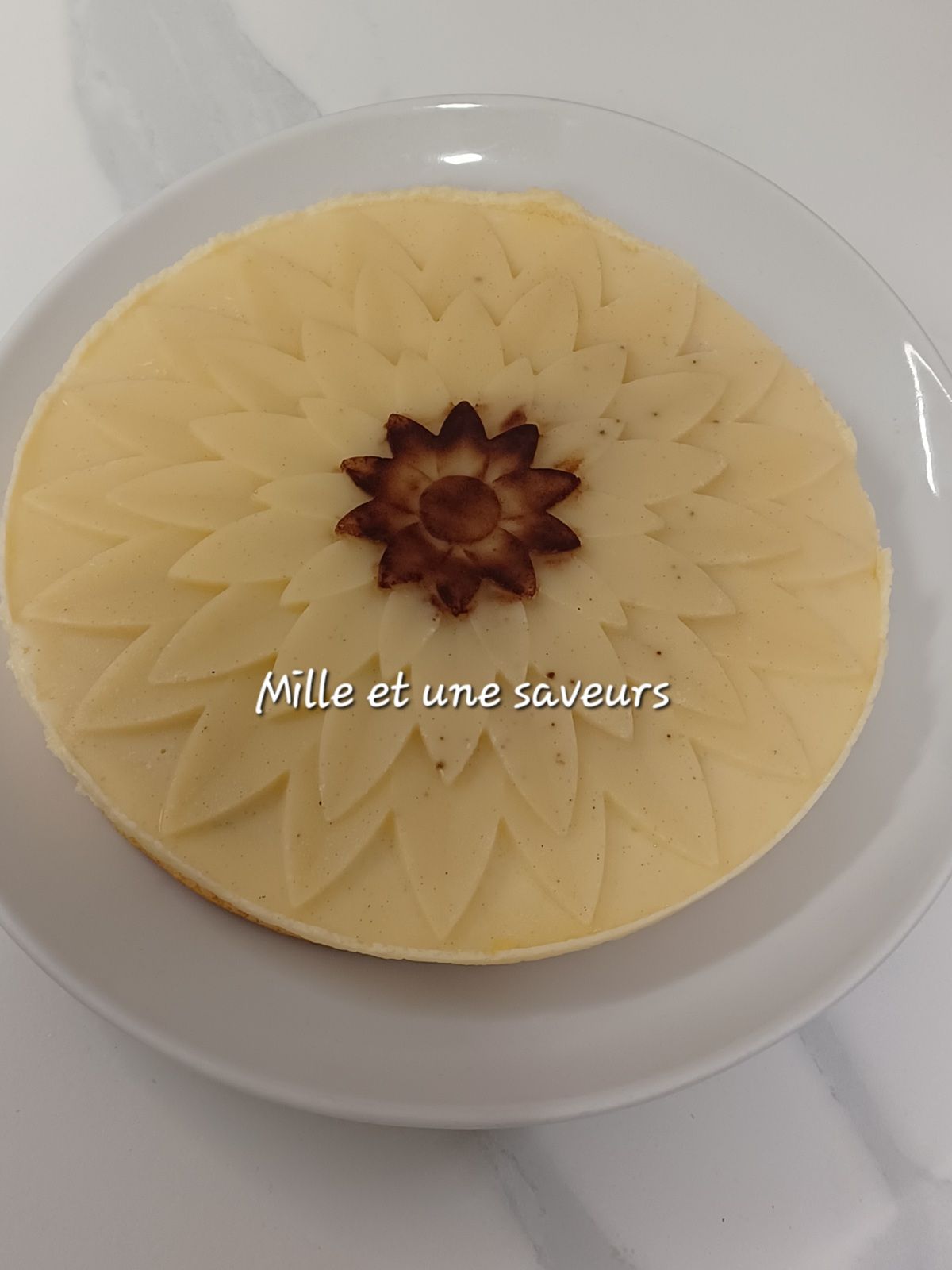 Gateau magique à la vanille 