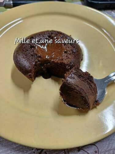 Fondant chocolat sans farine