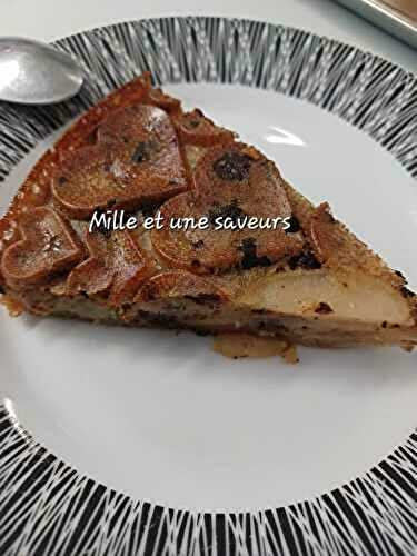 Invisible poire et chocolat