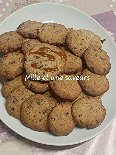 Biscuit chocolat, amande et sarrasin