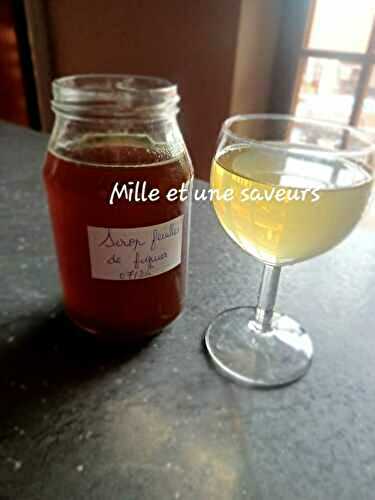 Sirop feuilles de figuier