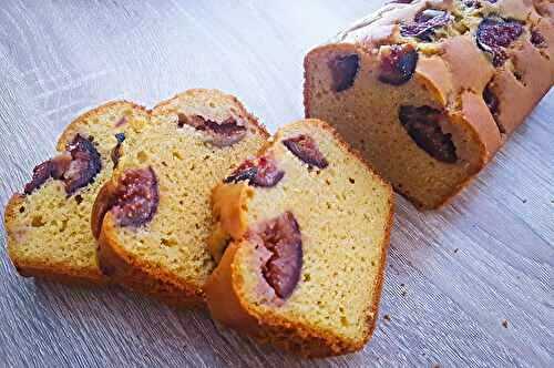 CAKE AUX FIGUES SANS GLUTEN ET SANS LACTOSE 