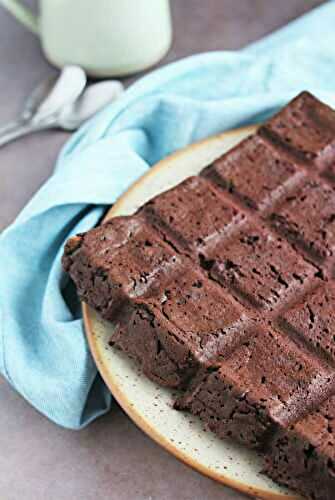 A priori ça fout les jetons mais c'est trop bon: brownie chocolat betterave parfumé à la tonka