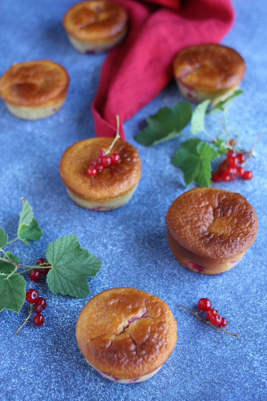 Des muffins aux groseilles parce que j'aime la cuisine des gens qui sèment