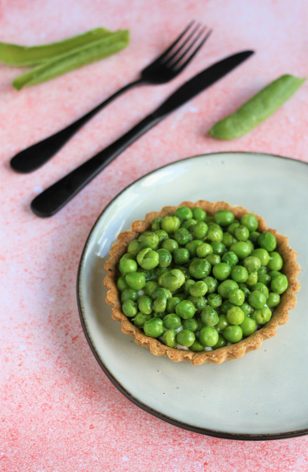 Quand enfin le printemps est là, mange de la tartelette aux petits pois