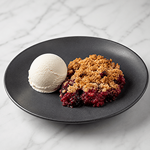 Recette de crumble aux fruits rouges ultra rapide