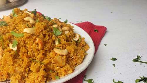Quinoa à l'indienne { 30 minutes }