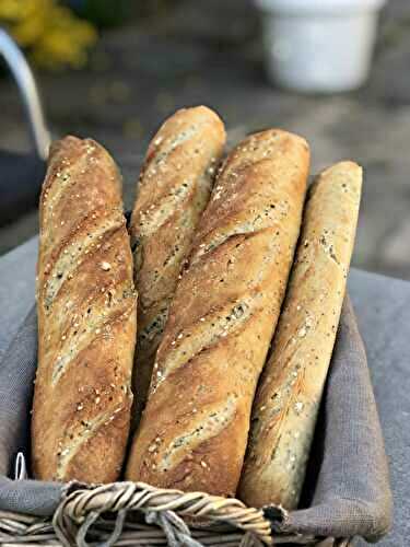 Baguettes aux céréales