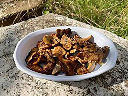 Girolles à la persillade