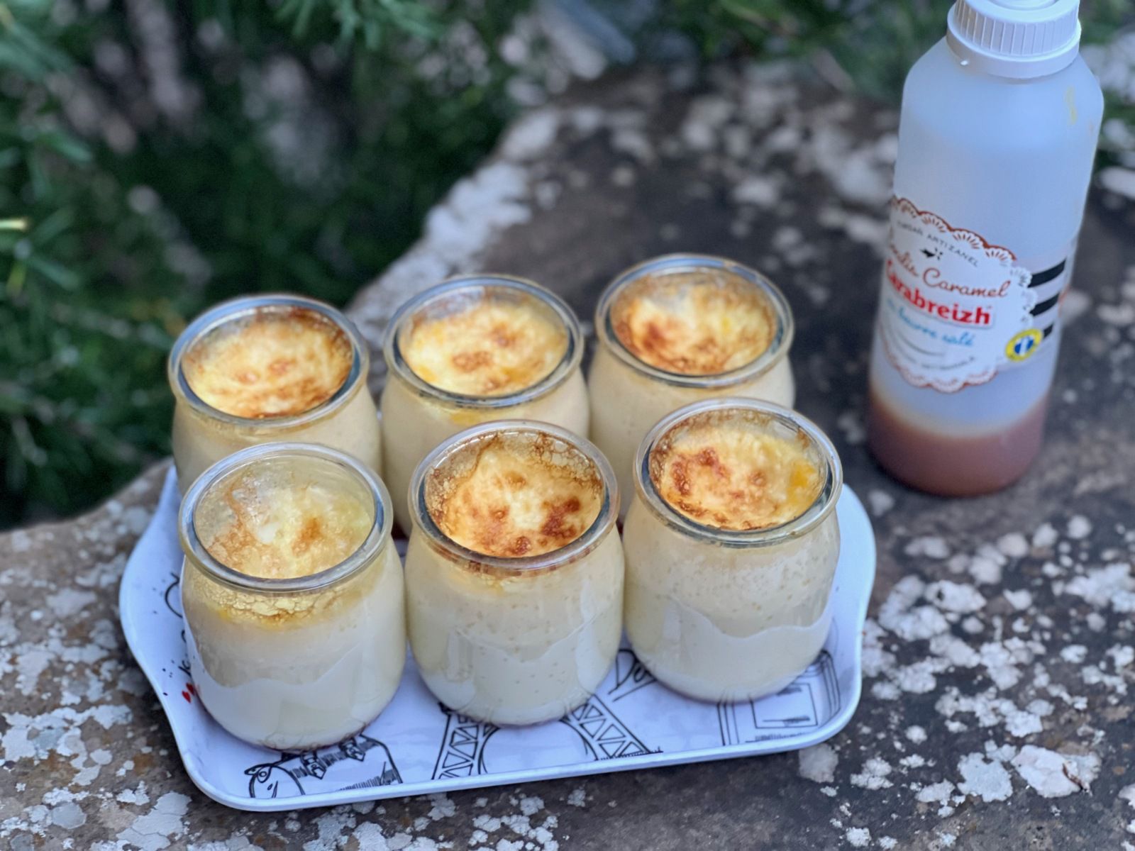 Crème aux oeufs au caramel à l'Air Fryer