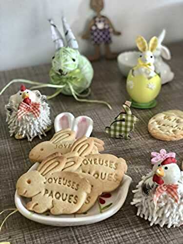 Sablés lapins de Pâques